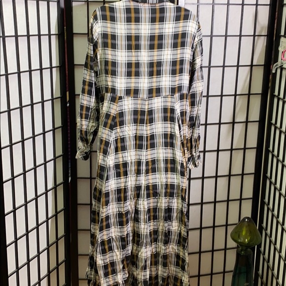 Torrid 1/2 Button Down Flannel Duster Size 1 - Picture 4 of 7